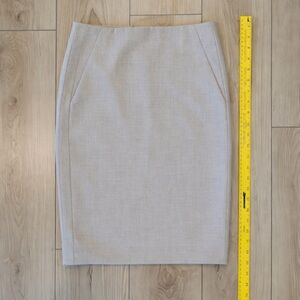 The Limited Collection Tan Pencil Skirt Size 0 Classic Workwear